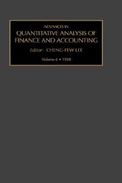 portada advances in quantitative analysis of finance and accounting: vol 6