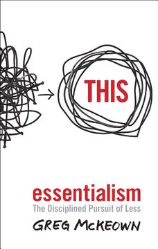 portada Essentialism: The Disciplined Pursuit of Less (en Inglés)