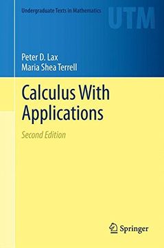 portada Calculus With Applications (Undergraduate Texts in Mathematics) (en Inglés)