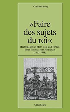 portada "Faire des Sujets du Roi" (in German)