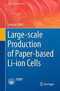 portada Large-scale Production of Paper-based Li-ion Cells (PoliTO Springer Series)