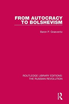 portada From Autocracy to Bolshevism (Routledge Library Editions: The Russian Revolution) (in English)