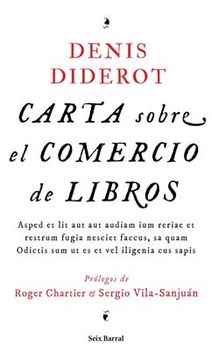 portada Carta Sobre el Comercio de Libros (in Spanish)