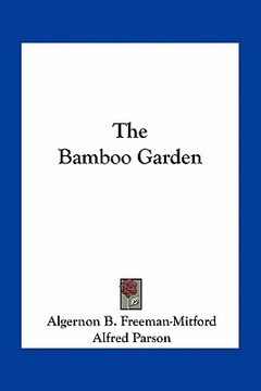 portada the bamboo garden (in English)