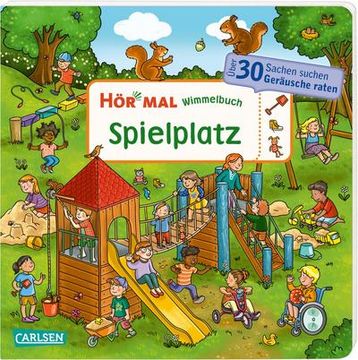portada Hör mal (Soundbuch): Wimmelbuch: Spielplatz