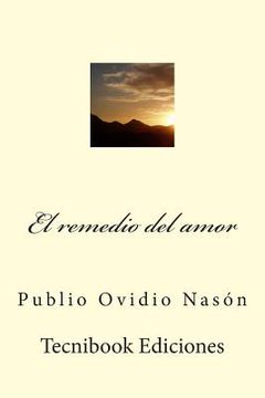 portada El Remedio del Amor (in Spanish)