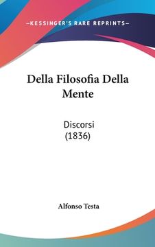 portada Della Filosofia Della Mente: Discorsi (1836) (en Italiano)