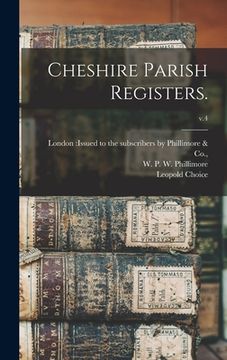 portada Cheshire Parish Registers.; v.4 (in English)