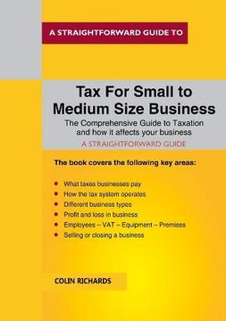 portada Tax for Small to Medium Size Business (en Inglés)