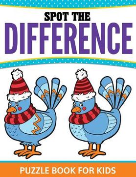 portada Spot The Difference Puzzle Book For Kids (en Inglés)