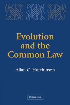 portada Evolution and the Common law (en Inglés)