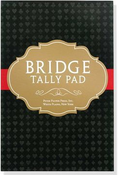 portada Bridge Tally Pad (Score Pad) (in English)