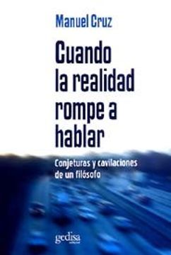 portada Cuando la realidad rompe a hablar (in Spanish)