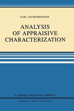 portada Analysis of Appraisive Characterization (in English)