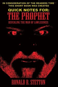 portada Quick Notes For THE PROPHET: The Prophet (en Inglés)