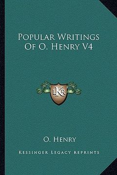 portada popular writings of o. henry v4 (en Inglés)