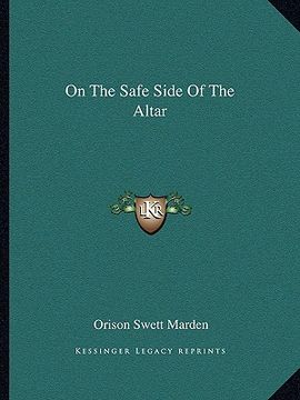 portada on the safe side of the altar (en Inglés)