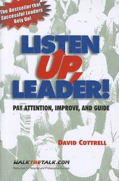 portada listen up, leader! (en Inglés)