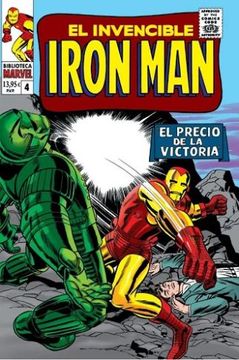 portada Biblioteca Marvel el Invencible Iron man 4 bm 40 (in Spanish)