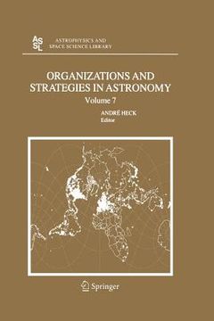 portada Organizations and Strategies in Astronomy 7 (en Inglés)