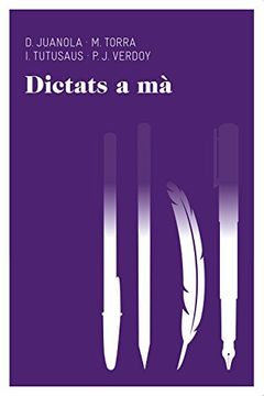 portada Dictats a mà: El Primer Llibre de Dictats (Aula) (in Catalá)