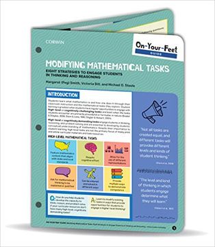 portada On-Your-Feet Guide: Modifying Mathematical Tasks: Eight Strategies to Engage Students in Thinking and Reasoning (On-Your-Feet-Guides) (en Inglés)