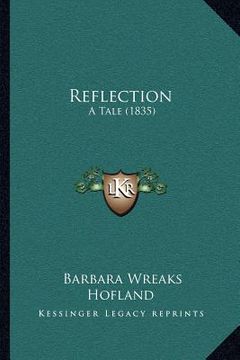 portada reflection: a tale (1835)