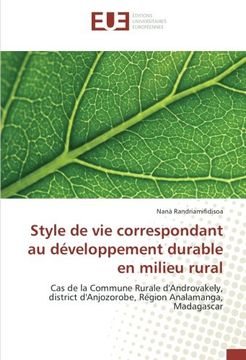 portada Style de vie correspondant au développement durable en milieu rural: Cas de la Commune Rurale d'Androvakely, district d'Anjozorobe, Région Analamanga, Madagascar