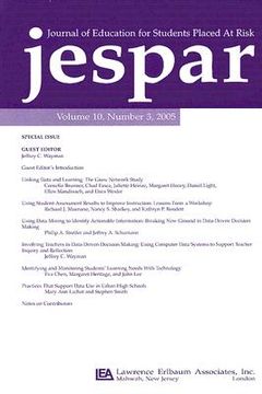 portada journal of education for students placed at risk: special issue, number 3, 2005 (en Inglés)