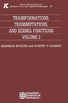 portada transformations, transmutations, and kernel functions, volume ii (en Inglés)