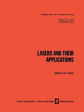 portada Lasers and Their Applications / Lazery I Ikh Primenenie / Лазеры И Их При&#108 (in English)