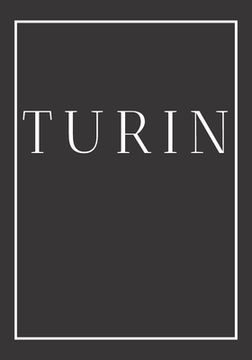 portada Turin: A decorative book for coffee tables, end tables, bookshelves and interior design styling Stack Italy city books to add (en Inglés)