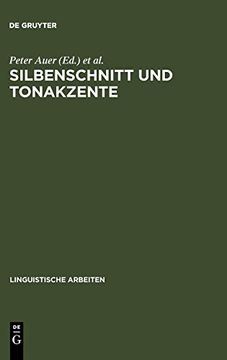 portada Silbenschnitt und Tonakzente (en Alemán)