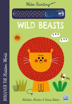 portada Hidden World - Water Painting Wild Beasts