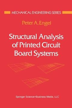 portada structural analysis of printed circuit board systems (en Inglés)