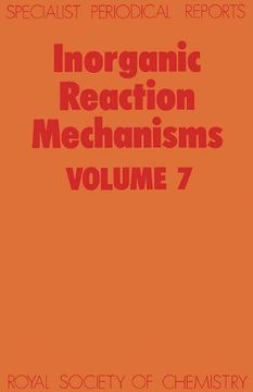 portada Inorganic Reaction Mechanisms: Volume 7 (en Inglés)