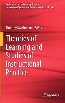 portada theories of learning and studies of instructional practice (en Inglés)