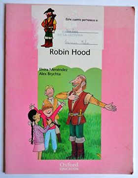 portada Robin Hood por Elvira Menendez y Alex Brychta / Oxford Educacion 2000.