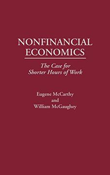 portada Nonfinancial Economics: The Case for Shorter Hours of Work 