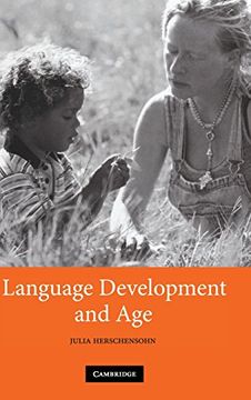 portada Language Development and age (en Inglés)