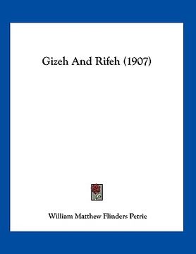 portada gizeh and rifeh (1907) (in English)