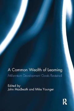 portada A Common Wealth of Learning: Millennium Development Goals Revisited (in English)