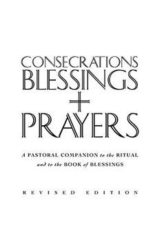 portada Consecrations, Blessings and Prayers: New Enlarged Edition (in English)