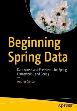 portada Beginning Spring Data: Data Access and Persistence for Spring Framework 6 and Boot 3 (en Inglés)