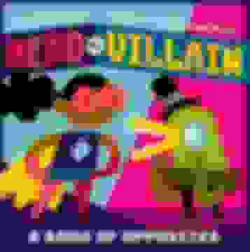 Libro Hero vs. Villain : A Book of Opposites (libro en Inglés), T. Nat