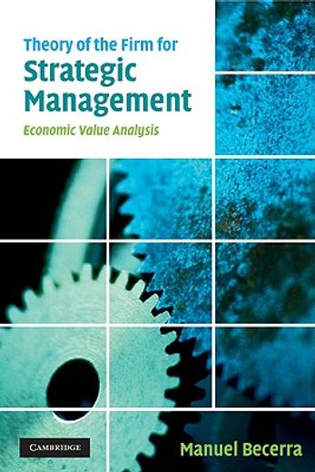 theory of the firm for strategic management,economic value analysis