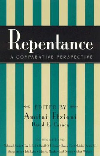 repentance,a comparative perspective