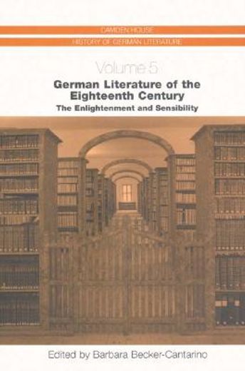 german literature of the eighteenth century,the enlightenment and sentimentality