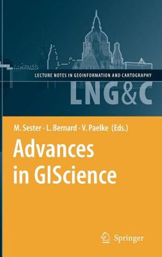 advances in giscience,proceedings of the 12th agile conference