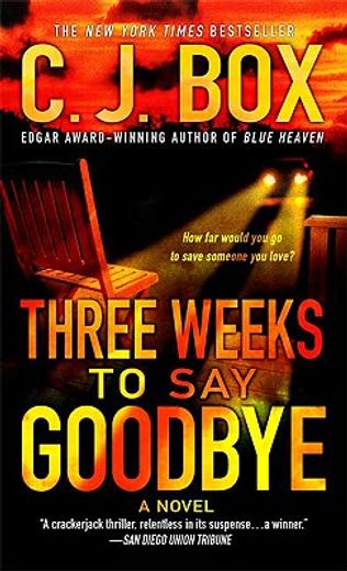 three weeks to say goodbye (en Inglés)